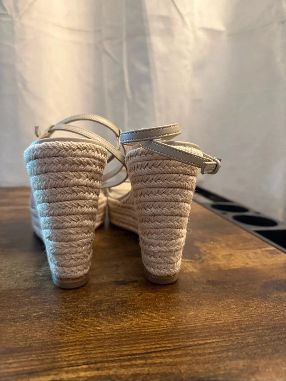Paige Strappy Espadrille Platform Sandals - Women size 8.5